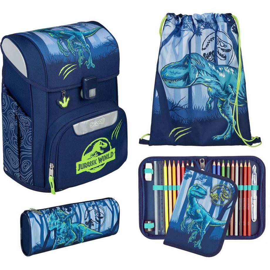 Scooli Set scolastico Jurassic World 5 pezzi  