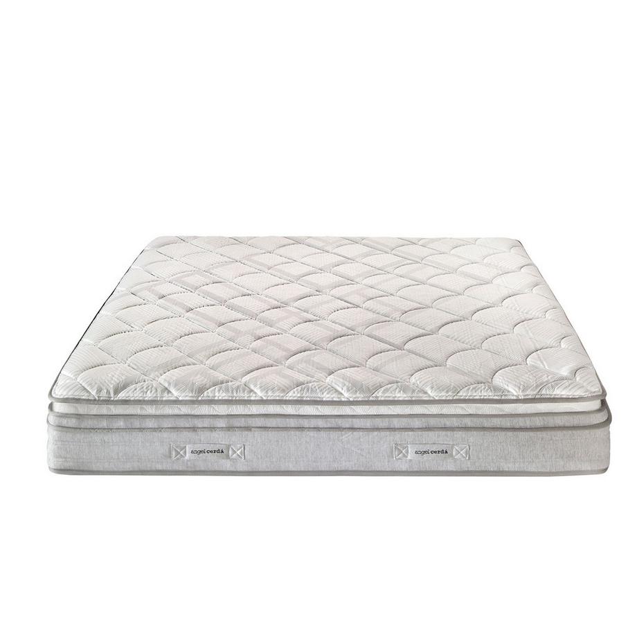 ANGEL CERDA Matelas hybride à ressorts ensachés et viscoélastique 180 x 200  