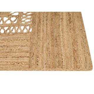 Beliani Tapis en Jute Boho YENIKOY  