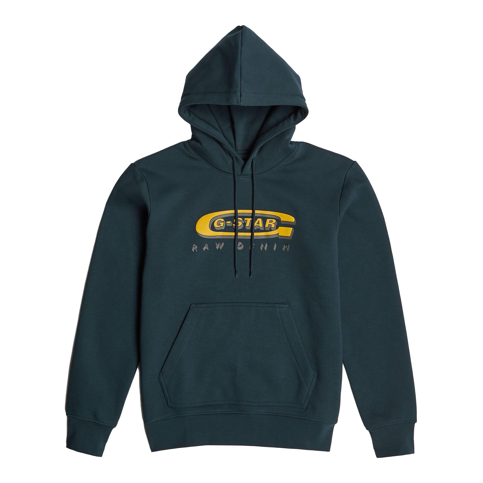 G-STAR RAW Old Skool Logo Hoodie  