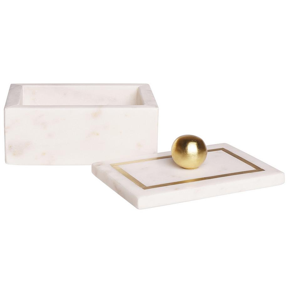 Beliani Portagioie en Marmo Glamour CHALANDRI  