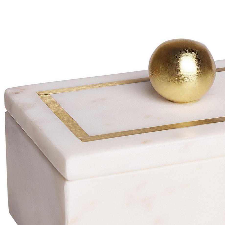 Beliani Portagioie en Marmo Glamour CHALANDRI  