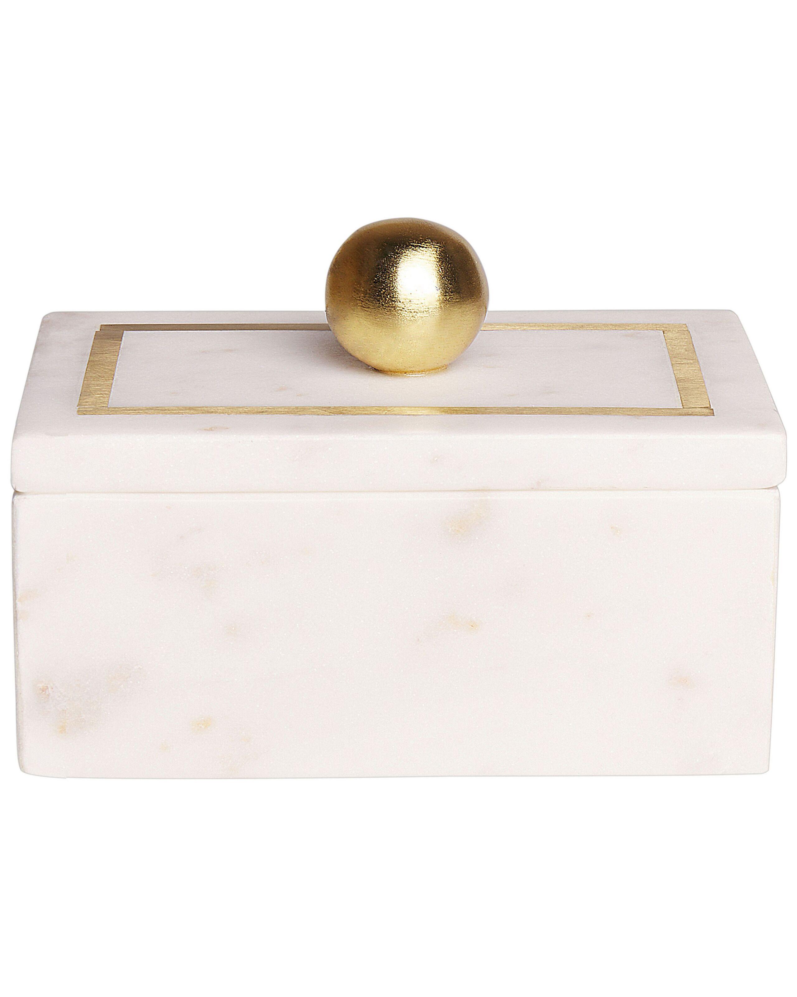 Beliani Portagioie en Marmo Glamour CHALANDRI  