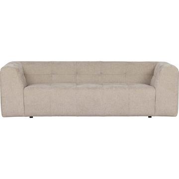 Sofa Grid 3-Sitzer Chenille sand 230