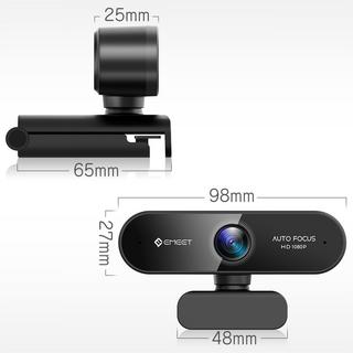 eMeet  Nova webcam 1920 x 1080 Pixel USB 2.0 Nero 