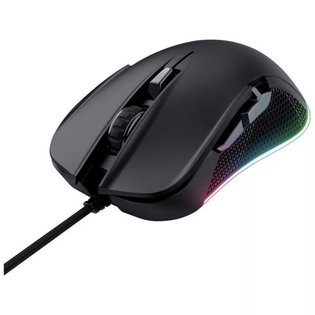 Trust GXT 922 YBAR Maus Gaming Rechts USB Typ-A Optisch 7200 DPI