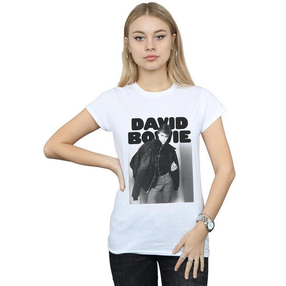 David Bowie Foto Print T-Shirt  