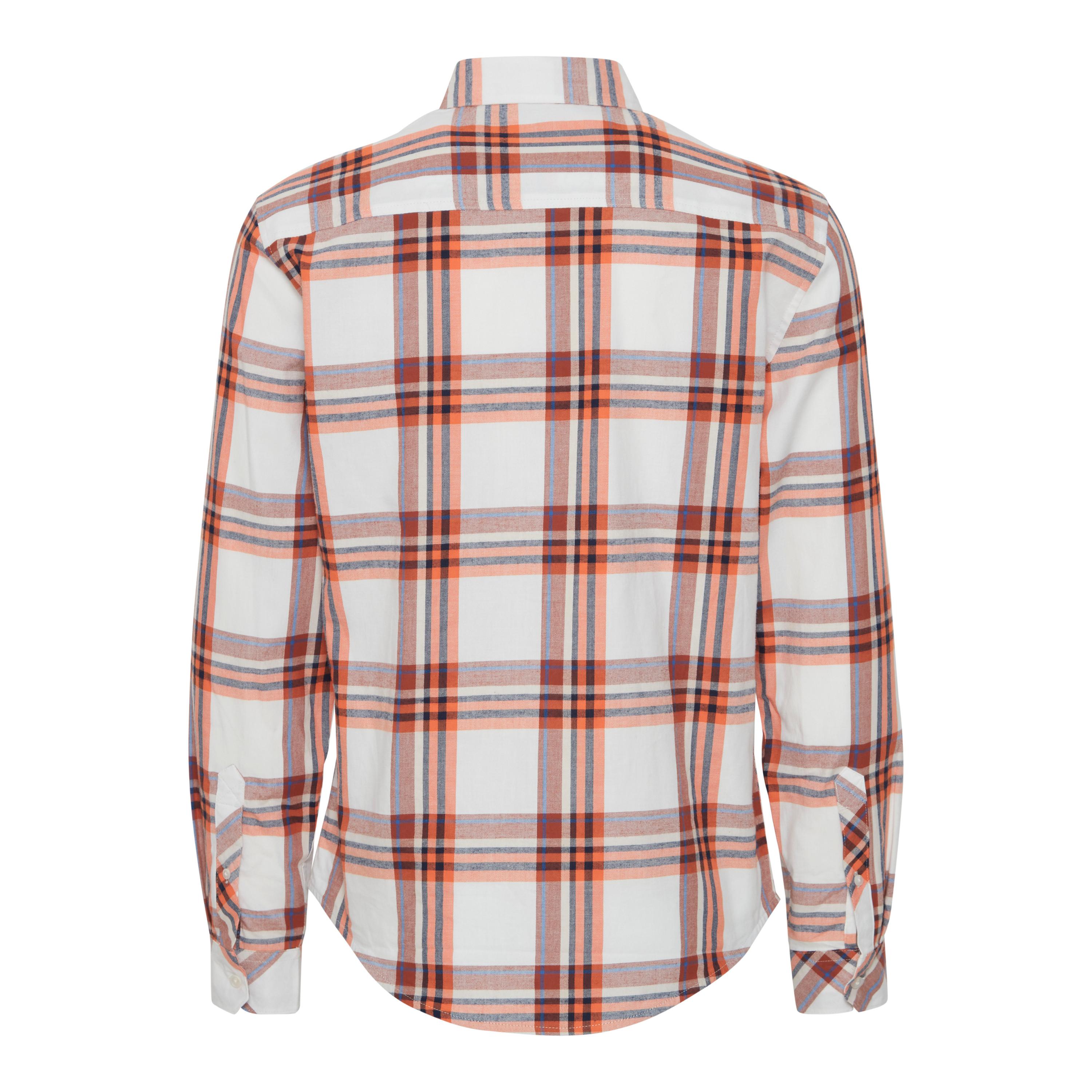 Blend Langärmeliges kariertes Hemd mit Tasche  