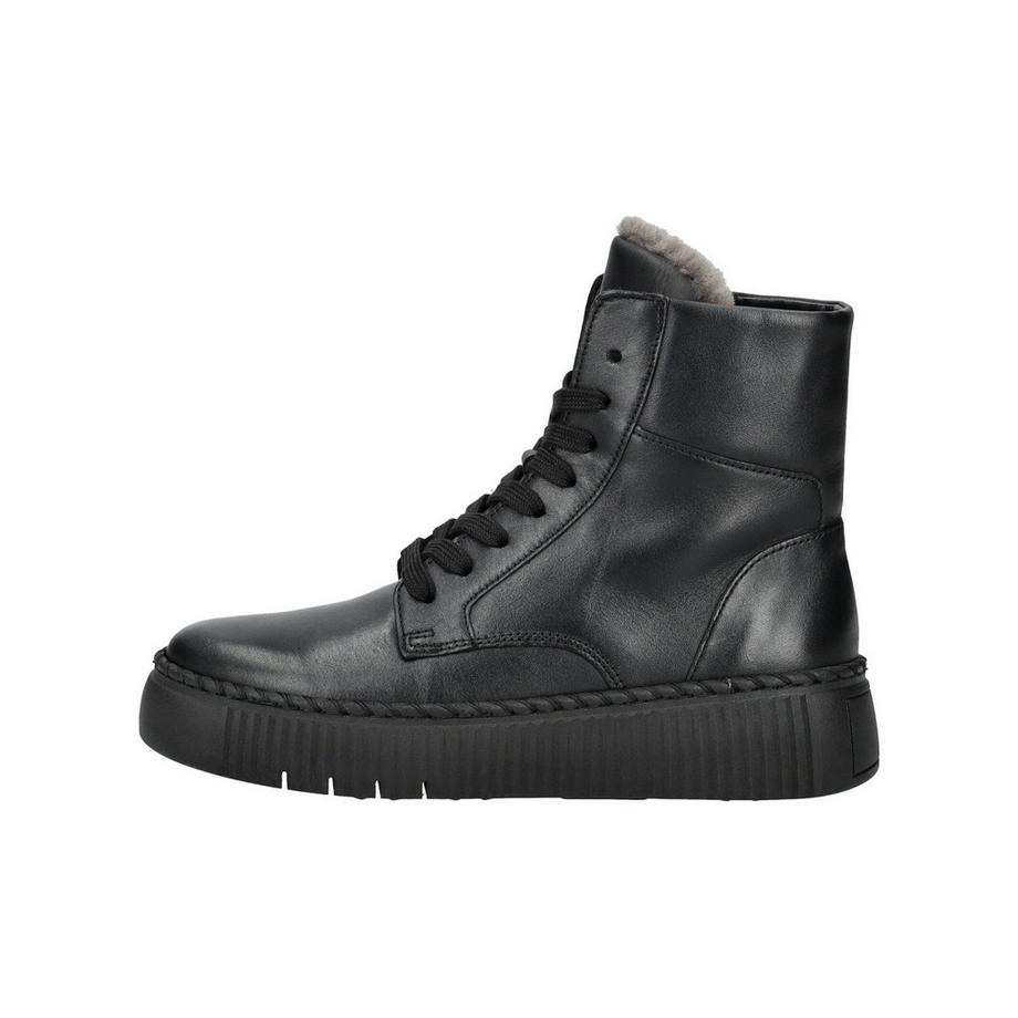 Gabor Bottines à lacets avec doublure en fausse fourrure  