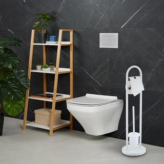 Northix Ensemble de toilette en acier inoxydable  