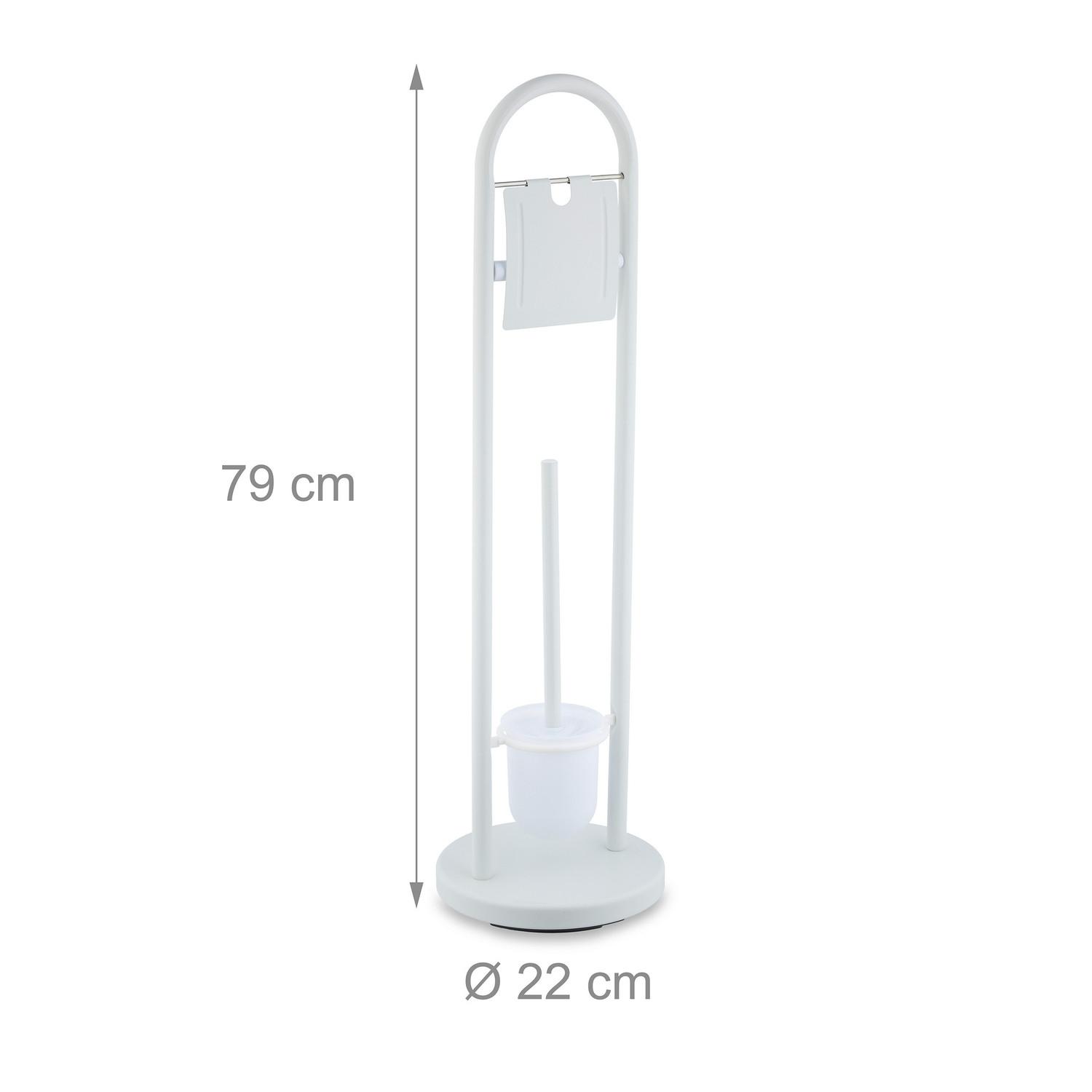 Northix Ensemble de toilette en acier inoxydable  