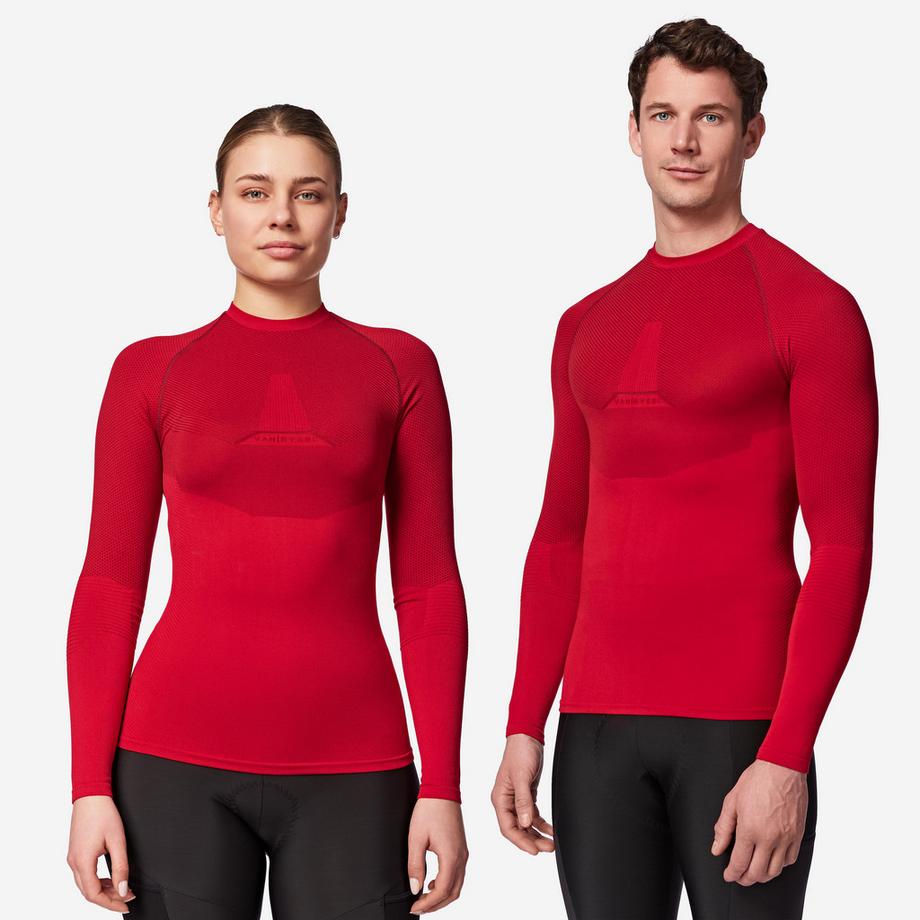 Maglia intima uomo maniche lunghe poliestere