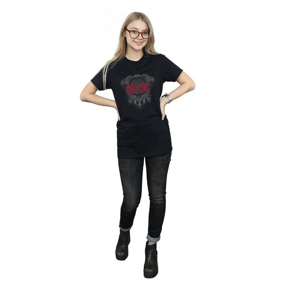 AC/DC ACDC Black Ice Grafikdruck T-Shirt  