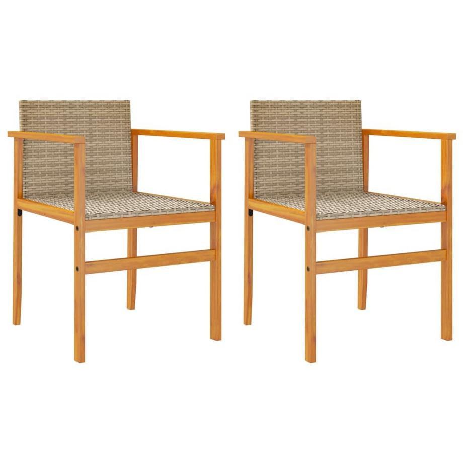 Chaise de jardin rotin synthétique