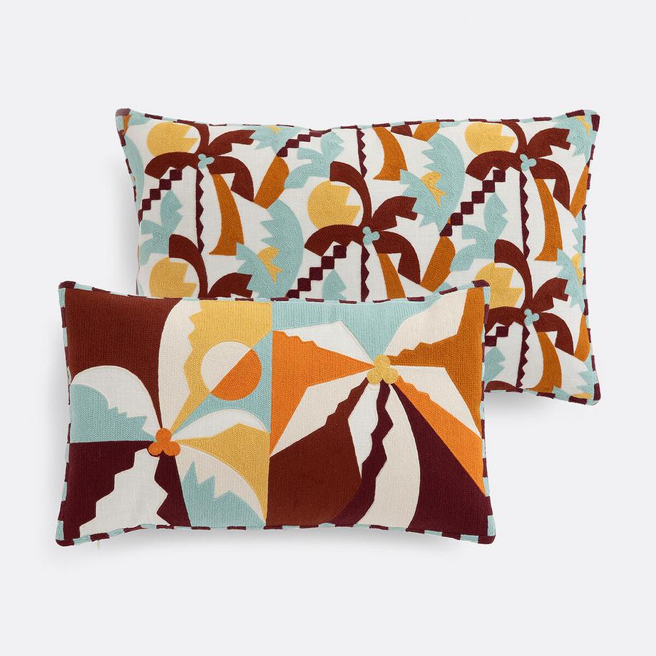 La Redoute Intérieurs Housse de coussin rectangulaire 50x30 cm  
