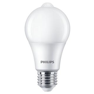 PHILIPS LED E27 Normal 60W Détecteur de mouvement 806lm  