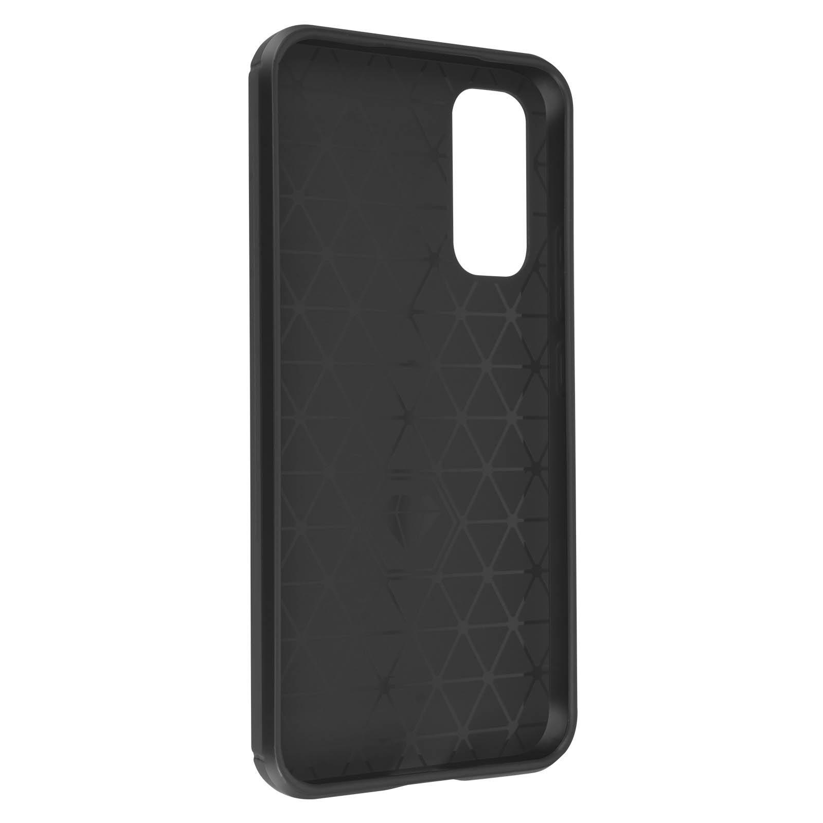 Avizar  Cover Samsung A54 5G carbonio nera 