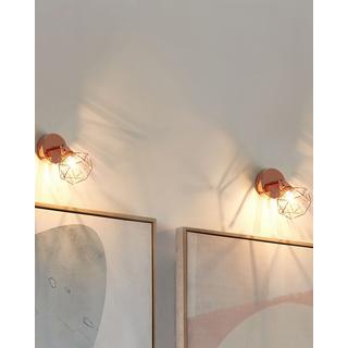 Beliani Set mit 2 Lampen aus Eisen Modern ERMA  