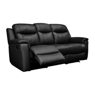 Vente-unique Relaxsofa Leder 3Sitzer EVASION  