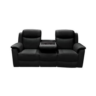 Vente-unique Relaxsofa Leder 3Sitzer EVASION  