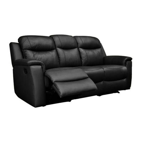 Vente-unique Relaxsofa Leder 3Sitzer EVASION  