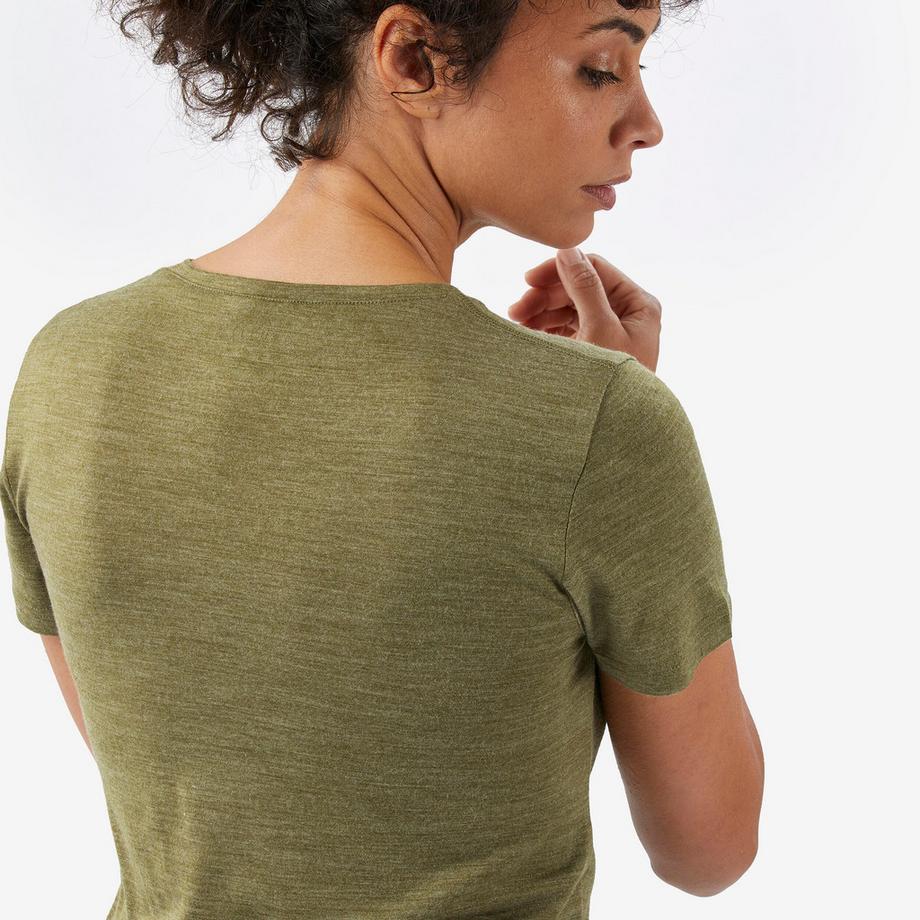 SIMOND  T-shirt femme manches courtes mérinos 