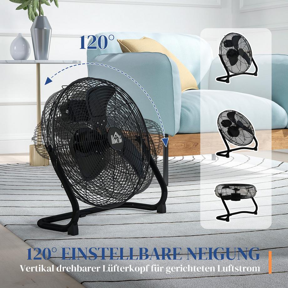 HOMCOM Bodenventilator  