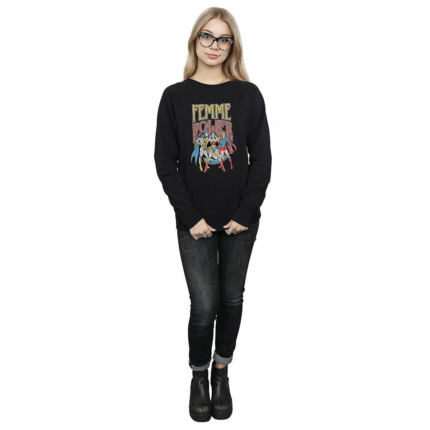 DC COMICS  Femme Power Sweatshirt 