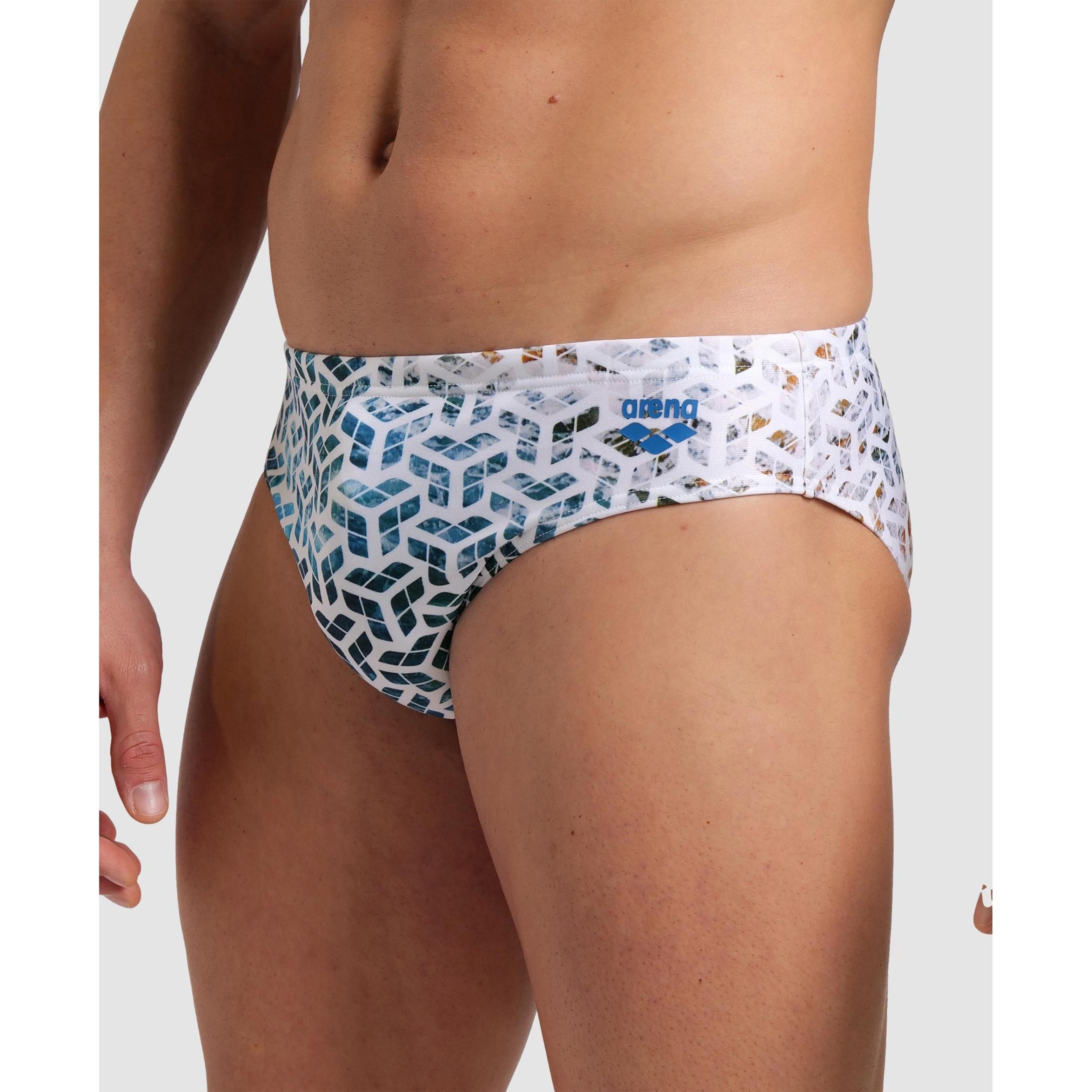 arena Planet Water Print Badeslip  