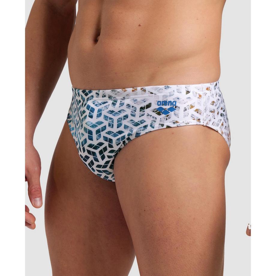 arena Planet Water Print Badeslip  