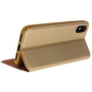 Avizar  Classic Flip Cover Apple iPhone X Gold 