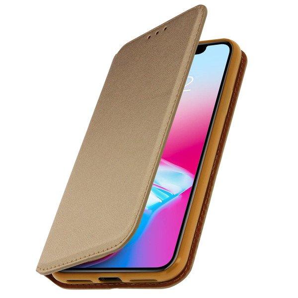 Avizar  Classic Flip Cover Apple iPhone X Gold 