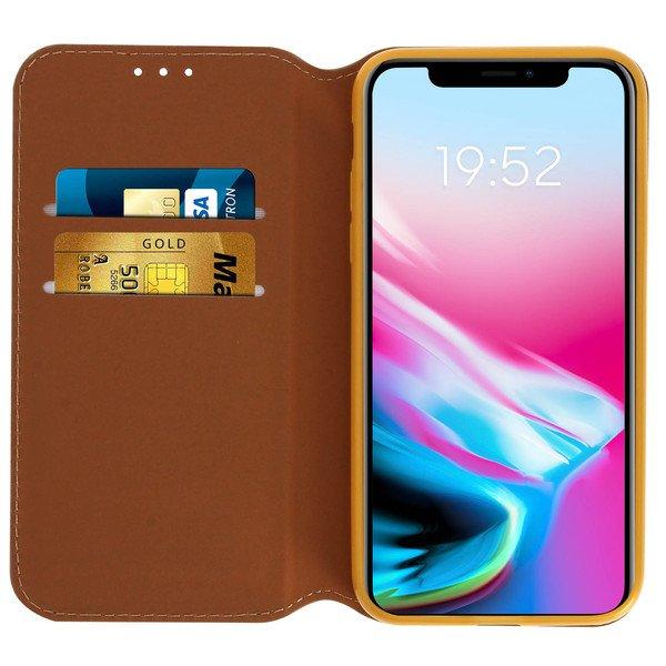 Avizar  Classic Flip Cover Apple iPhone X Gold 