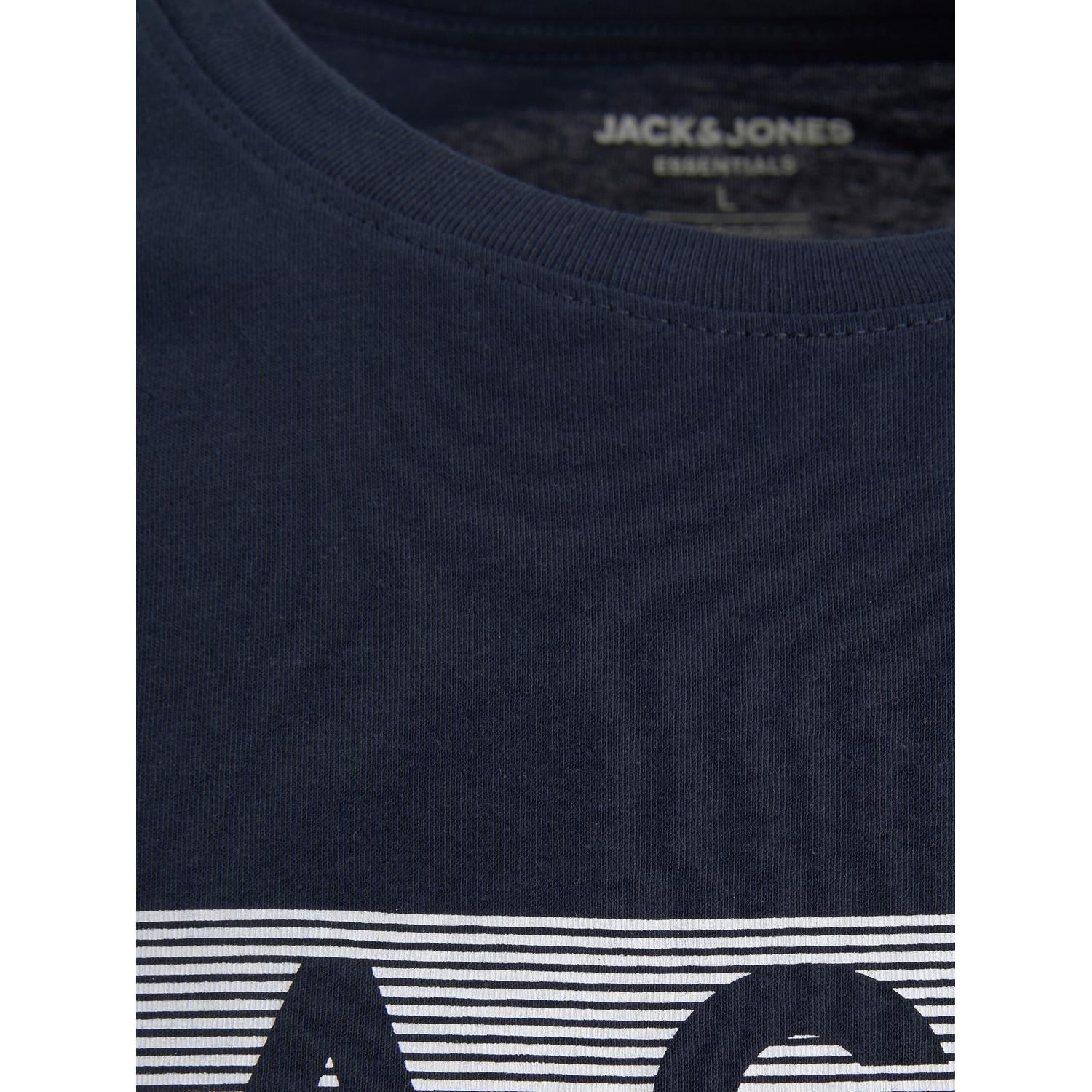 JACK & JONES T-Shirt Logo Print Regular Fit  