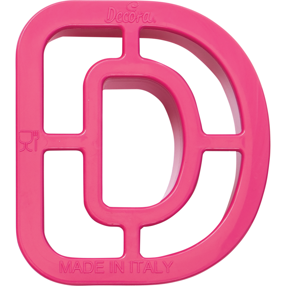 Decora Ausstecher Set Buchstaben, 27-teilig  