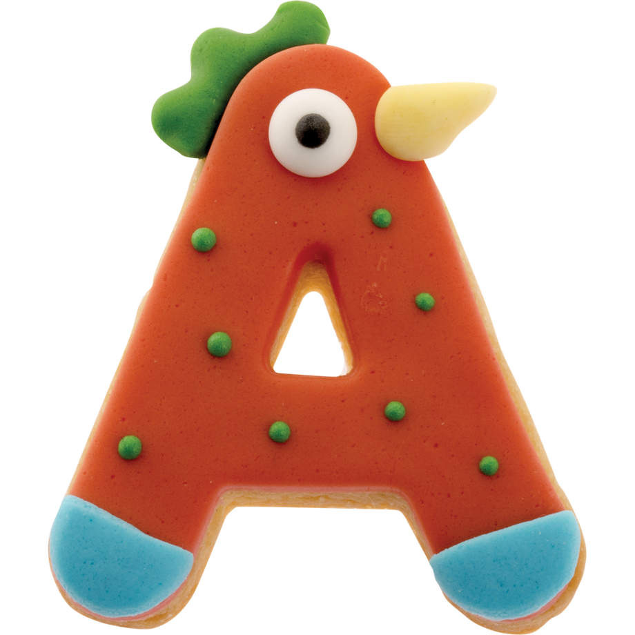 Decora Ausstecher Set Buchstaben, 27-teilig  