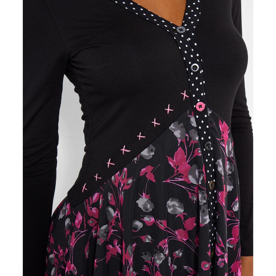 Joe Browns Jersey Mesh Tunika Blumenprint  