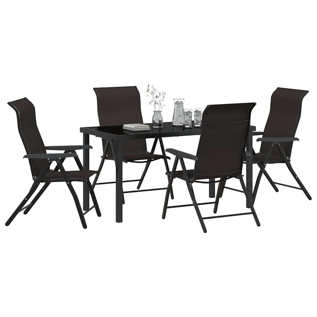 VidaXL Garten set essen poly-rattan  