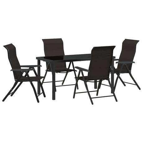 VidaXL Garten set essen poly-rattan  