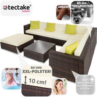 Tectake Rattan Loungeset Marbella  