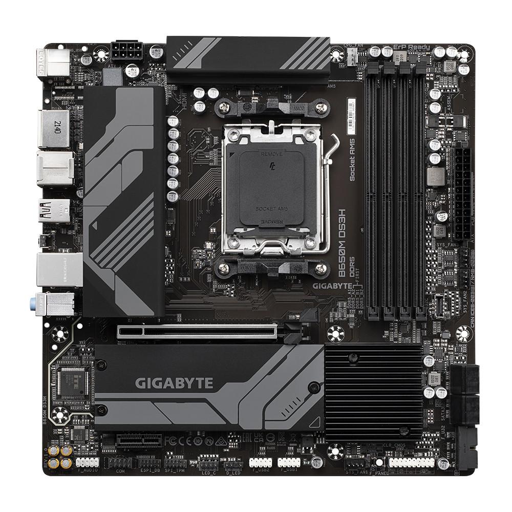 Gigabyte  B650M DS3H Motherboard AMD B650 Sockel AM5 micro ATX 