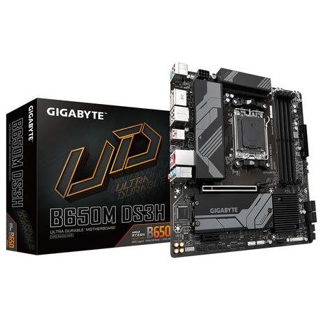 Gigabyte  B650M DS3H scheda madre AMD B650 Presa di corrente AM5 micro ATX 