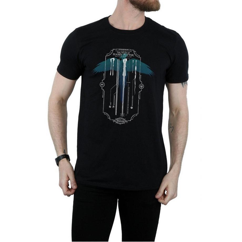 Harry Potter Zauberstab Kurzarm T-Shirt  