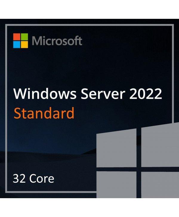 Microsoft  Windows Server 2022 Standard (32 Core) - Chiave di licenza da scaricare - Consegna veloce 7/7 