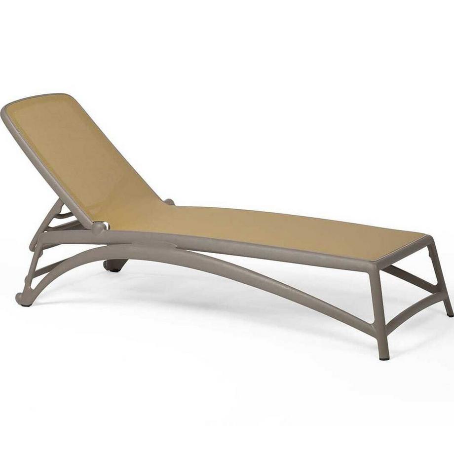NARDI outdoor Chaise longue de jardin Atlantico marron  