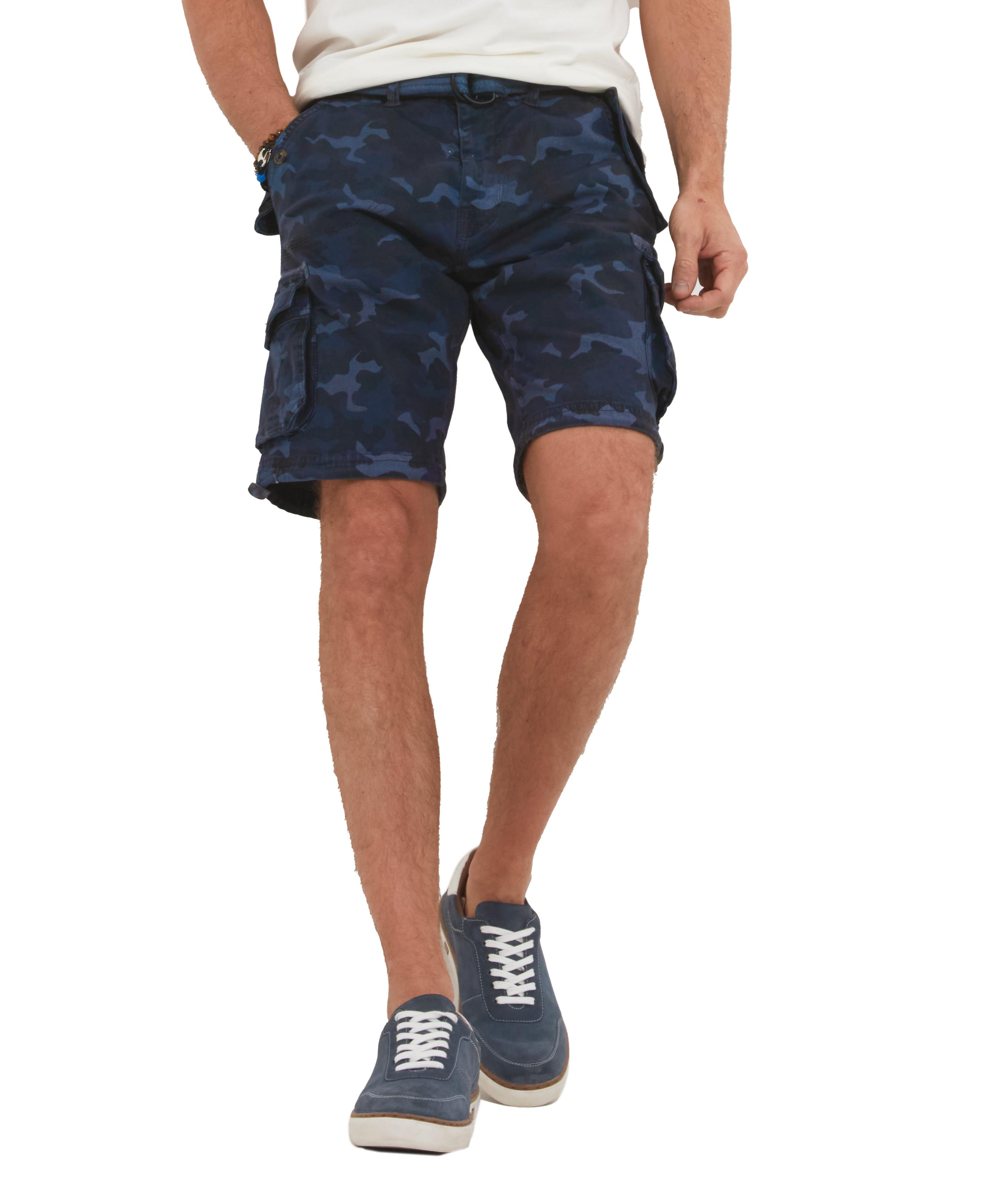 Joe Browns  Short Cargo Camouflage Avec Ceinture 