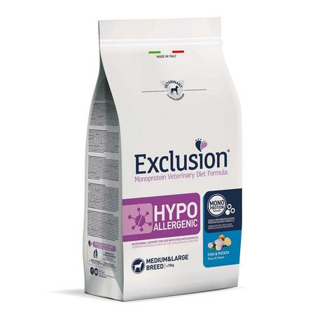 Exclusion  Dog VET Adult Med&La Fish 12kg 