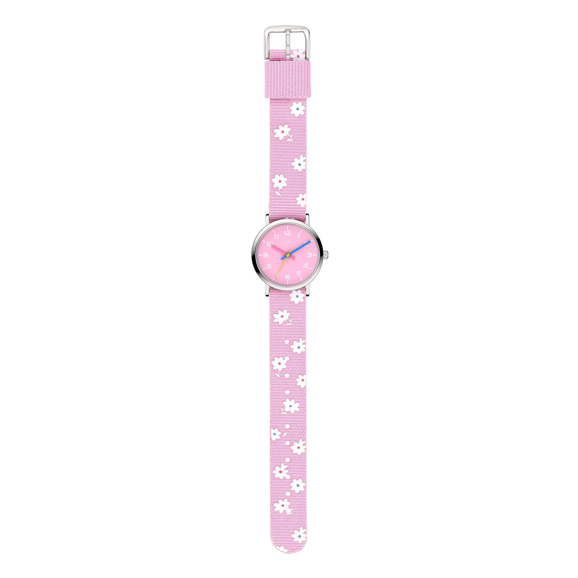 Cool Time Kids  Flowers Kinderarmbanduhr 