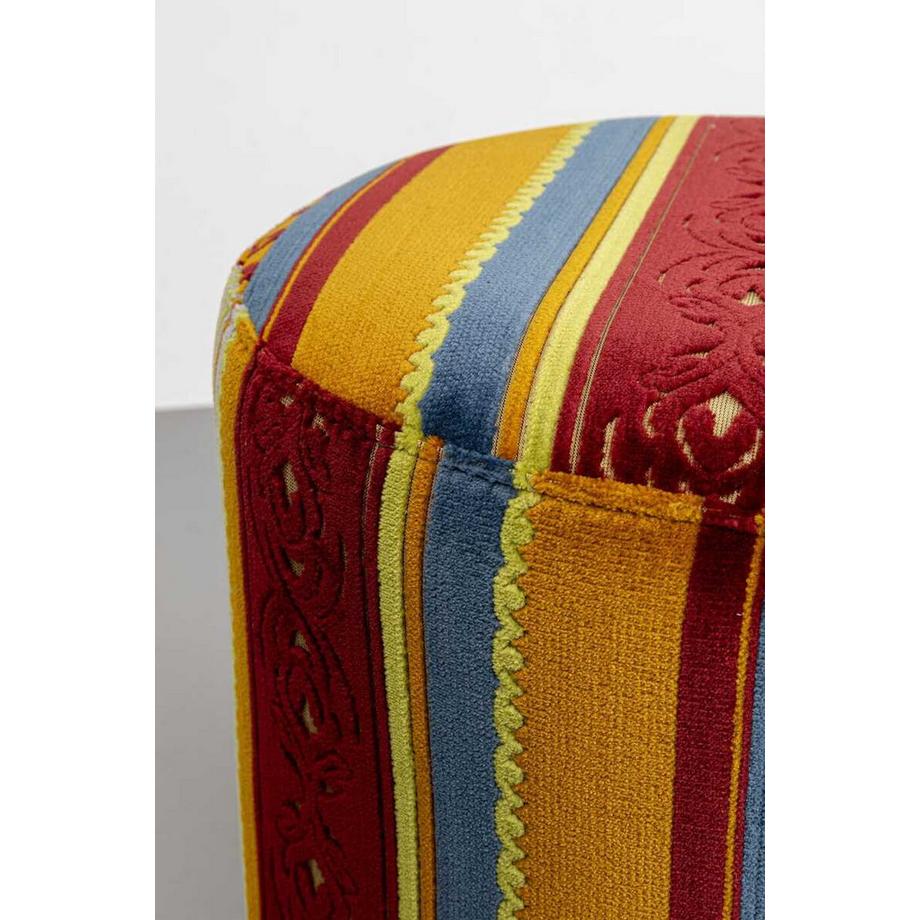 KARE Design Tabouret Cherry Very British Black rond 36  