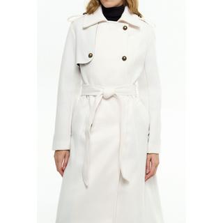 RICANO  Manteau  Simona, trench avec ceinture et épaulettes 